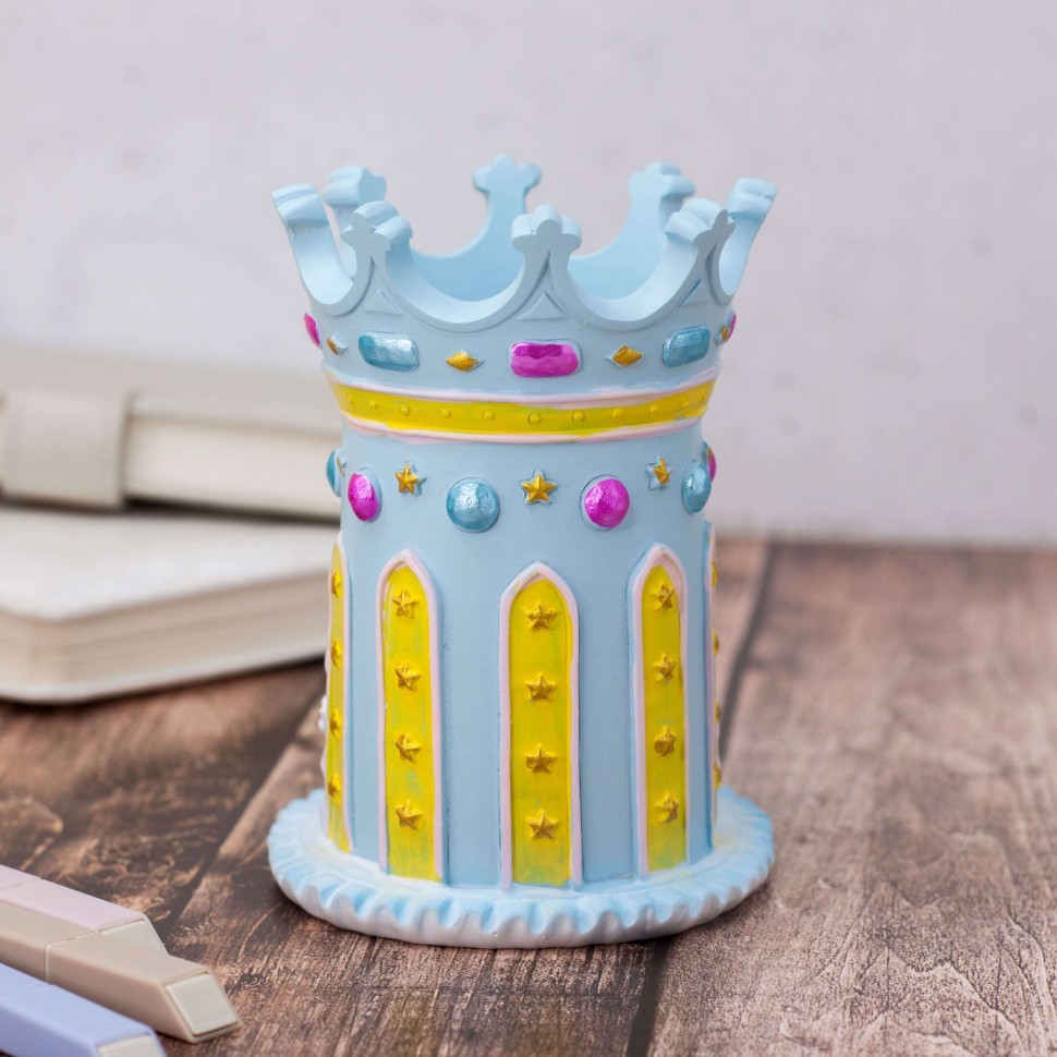 Подставка для канцелярских принадлежностей "Unicorn", blue
