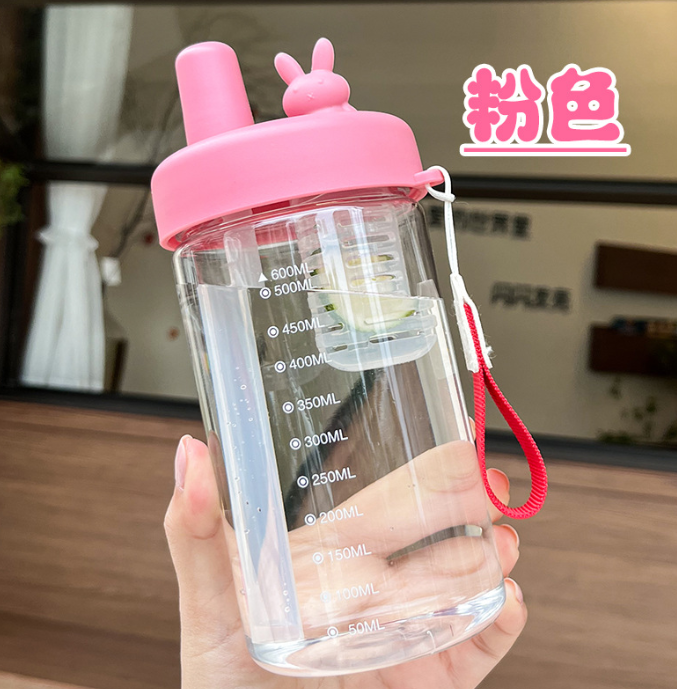 Бутылка «Bunny», red (600 мл) 