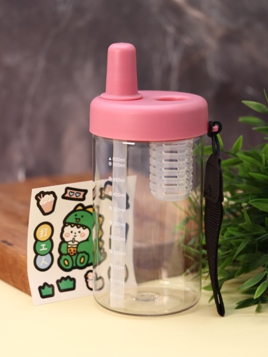 Бутылка «Bunny», red (600 мл) 