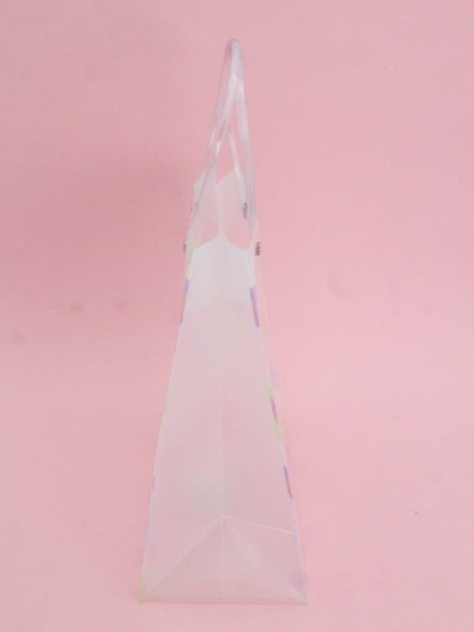 Пакет подарочный прозрачный «Flowers from film», small multi-colored (22*21,5*10) 