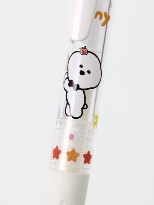 Клеевая ручка с блестками 2 цветов, "Small Handmade, white pen" 