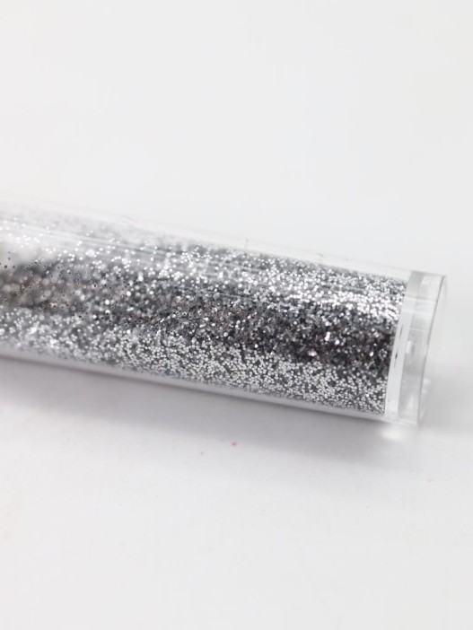 Клеевая ручка с блестками 2 цветов, "Small Handmade, white pen" 