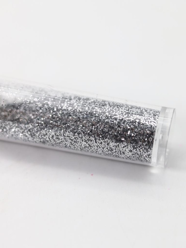 Клеевая ручка с блестками 2 цветов, "Small Handmade, white pen"