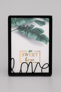 Фоторамка loft «Love», black 13х18 см