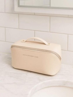 Сумка - органайзер из экокожи "Rose of no man's land" white, 22*11*11 см