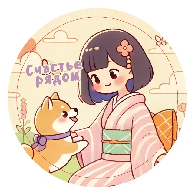 Подставка под горячее iLikeGift «Счастье рядом», 9 см 