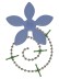 Улавливатель волос в стоках труб &quot;Пастель&quot; (L= 44 см), 3 цв. 