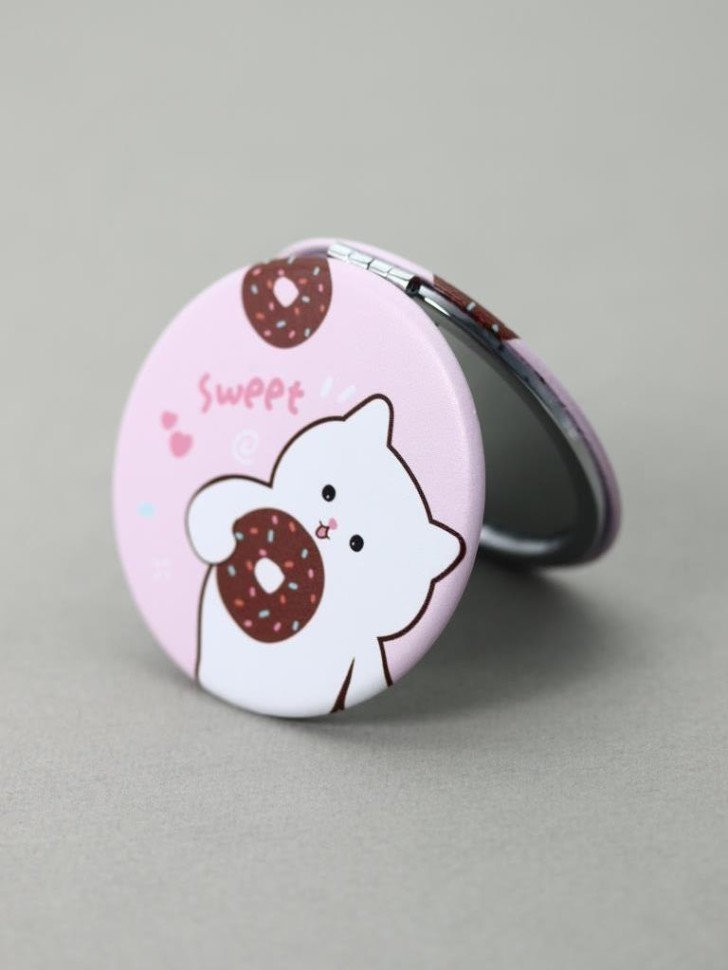 Зеркало "Sweet donut round", pink