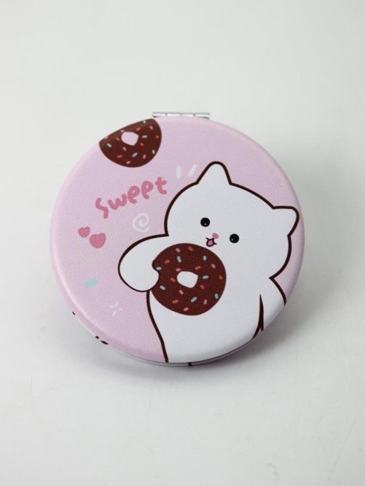 Зеркало "Sweet donut round", pink