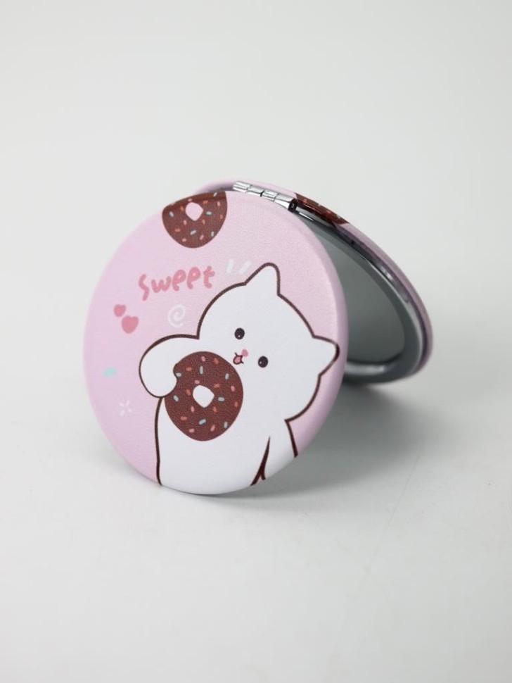 Зеркало "Sweet donut round", pink