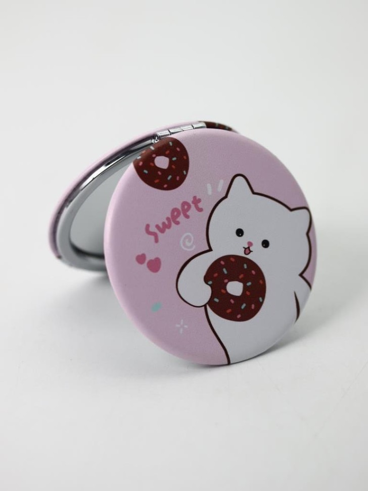 Зеркало "Sweet donut round", pink