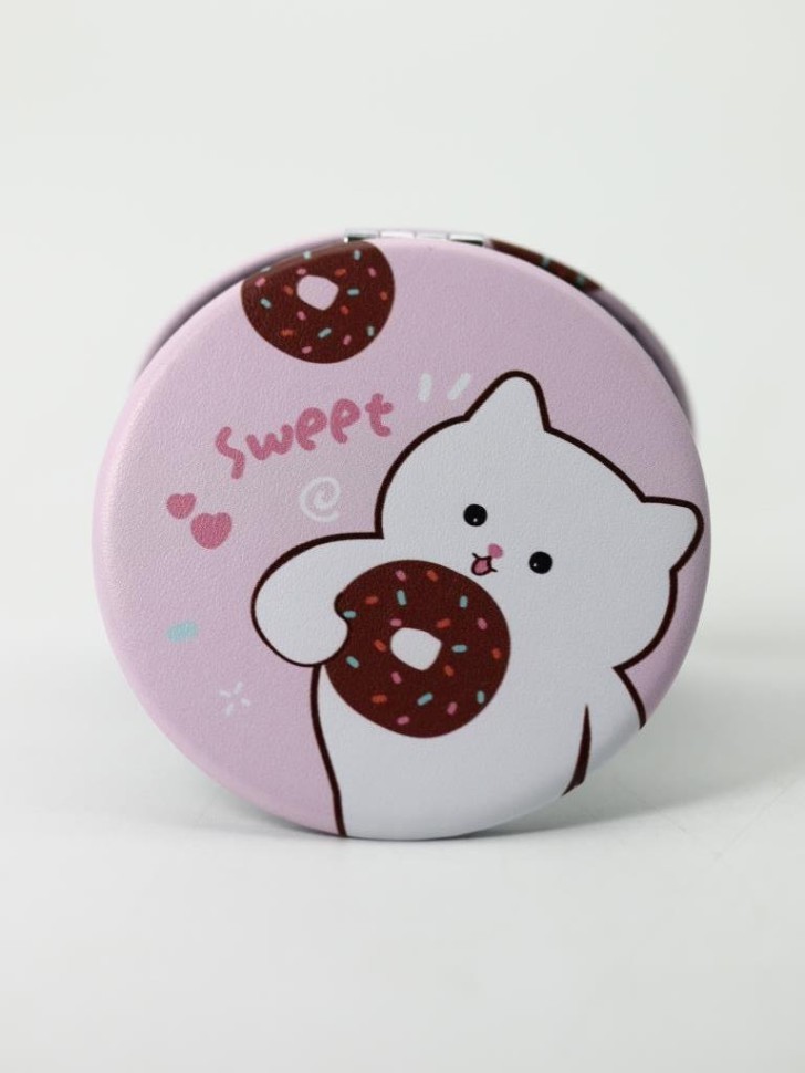 Зеркало "Sweet donut round", pink