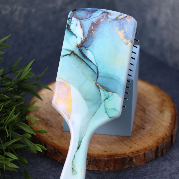 Расческа "Granite", marble blue 