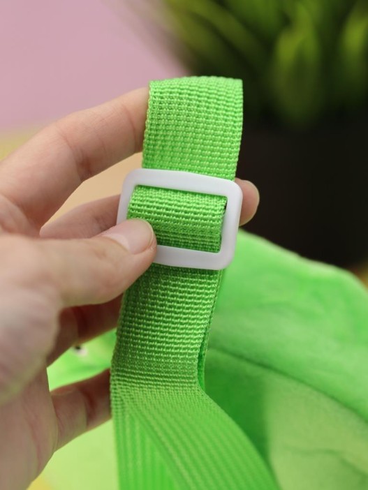 Сумочка плюшевая &quot;Little frog&quot;, green (15*13 см) 