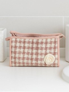 Косметичка &quot;Rose&quot;, pink (17х22х6,5 см)