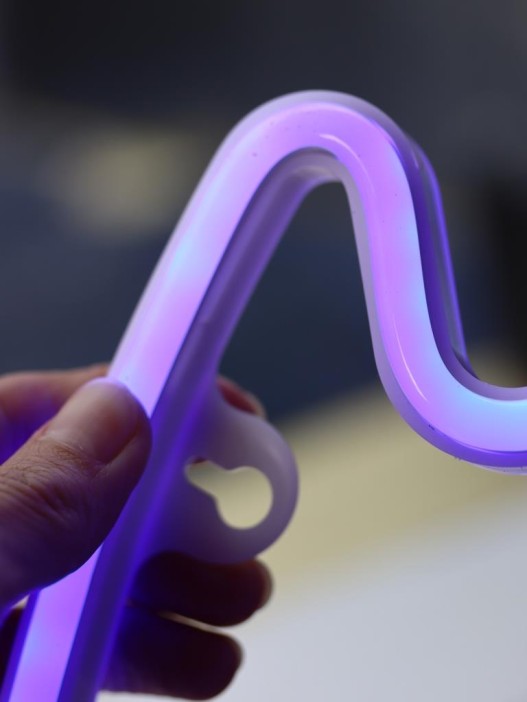 Неоновый подвесной ночник &quot;Star of oblivion&quot;, голубое свечение (30*18 см) 