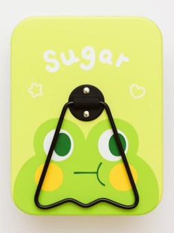 Зеркало настольное "Sugar frog", green (16*12 см)