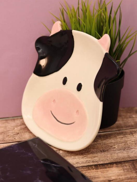Тарелка керамическая «Sweet cow», 20,3х13х2,5 см 
