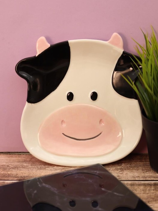 Тарелка керамическая «Sweet cow», 20,3х13х2,5 см 