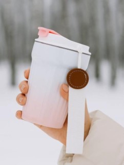 Термокружка &quot;Lovely day&quot;, pink (380 ml)