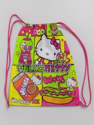 Мешок для обуви "Hello Kitty", 1 отделение, 33*42 см, полиэстер, 210 ден