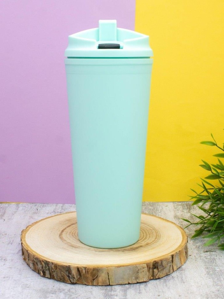 Тамблер iLikeGift "Классика", зеленый (700 мл)