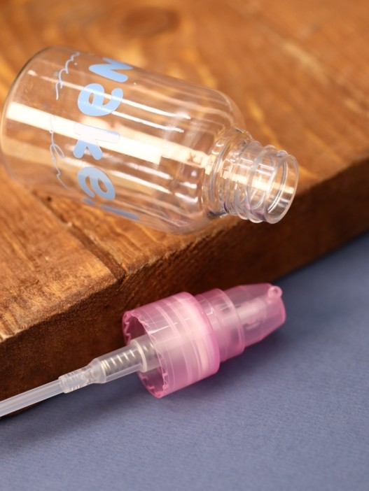 Дорожная бутылочка "Wake!", pink (50 ml) 