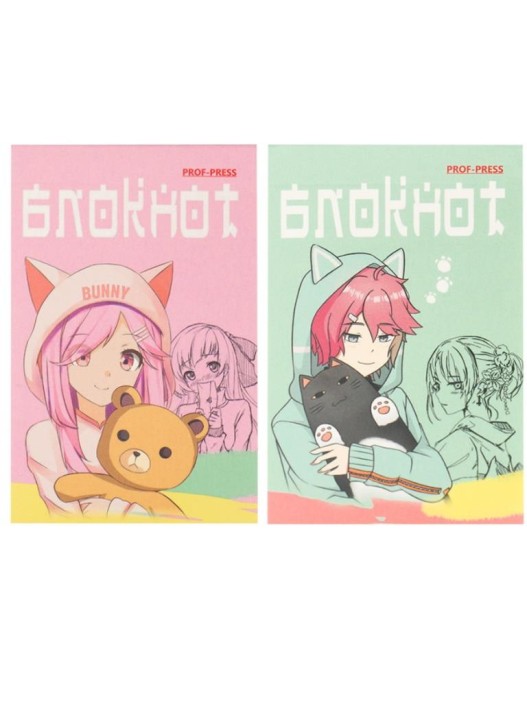 Блокнот (А7) &quot;Милейшие питомцы&quot; 48 л, клетка, mix (10,2x6,7 см) 