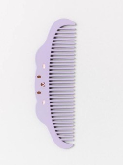 Расческа "Cute face", purple