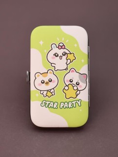 Маникюрный набор &quot;Party with animals&quot;, green