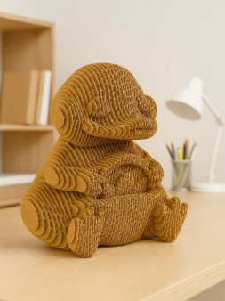 Конструктор объемный из картона "Нюхль"