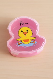 Ланчбокс "Happy duck", pink (1000 мл)