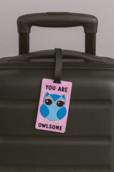Бирка для багажа "Owl some"