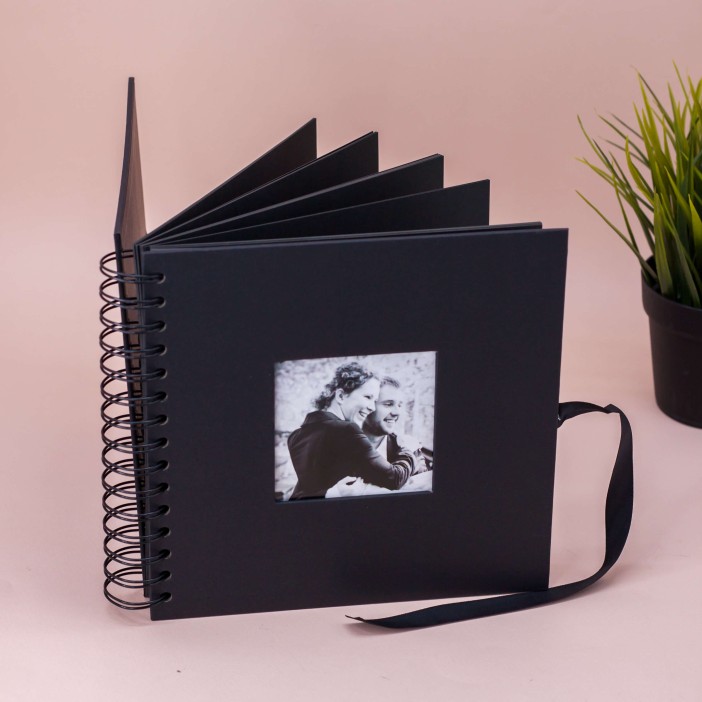 Фотоальбом &quot;Square&quot;, black (20,5 х 20,5 см) 