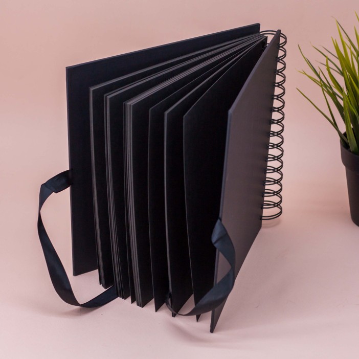 Фотоальбом &quot;Square&quot;, black (20,5 х 20,5 см) 