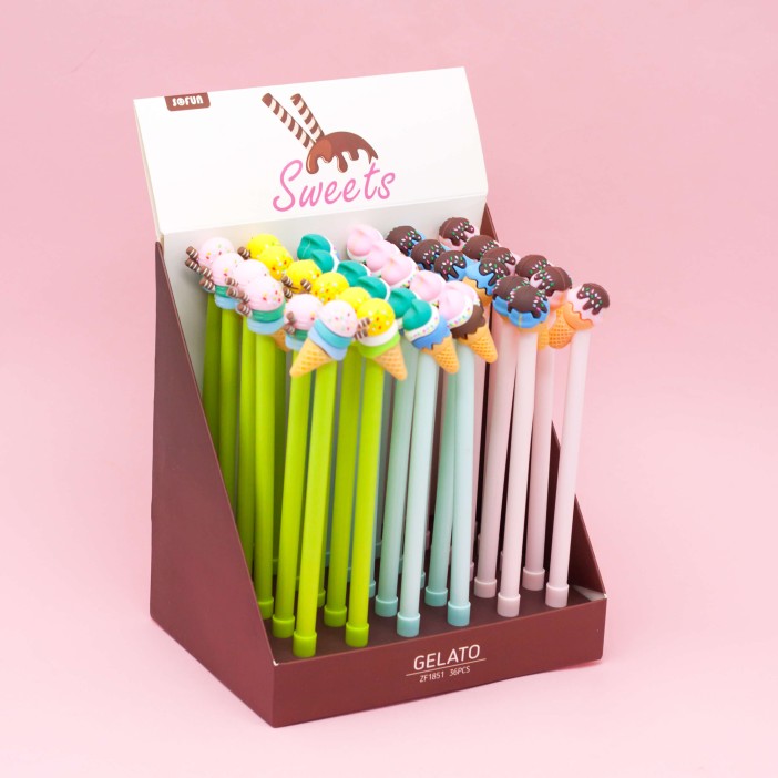 Ручка &quot;Gelato&quot; mix, шоубокс 36 шт. 