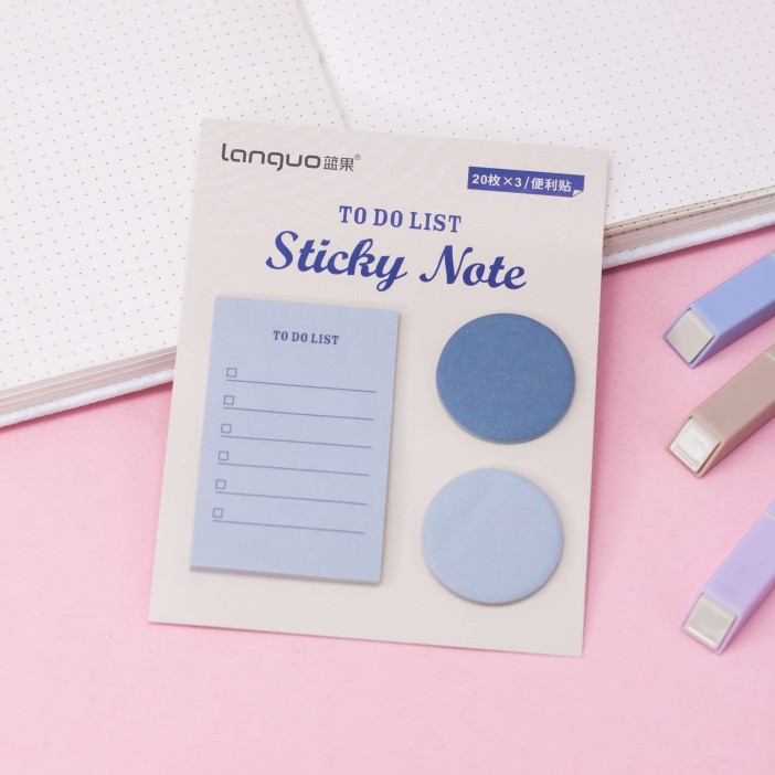 Блок для заметок "Sticky note", шоу-бокс 48 шт.
