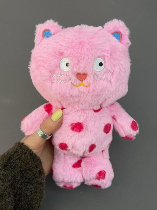 Мягкая игрушка &quot;Kitty spots&quot;, pink, 23 см 
