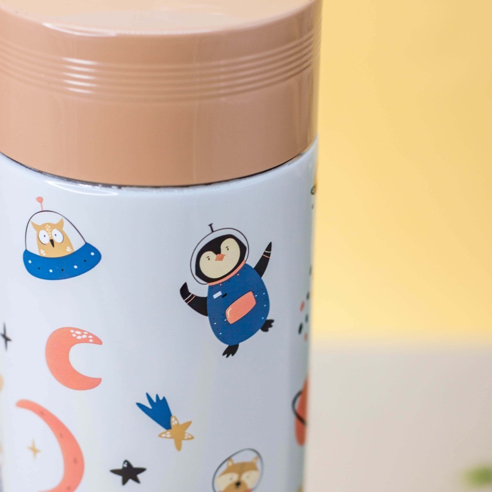 Термос "Lama astronaut", gray (450 ml)