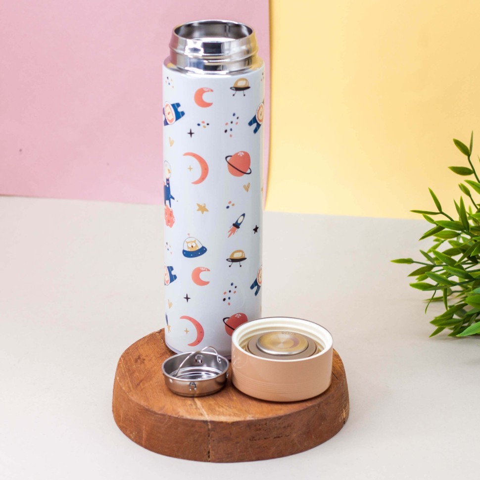 Термос "Lama astronaut", gray (450 ml)