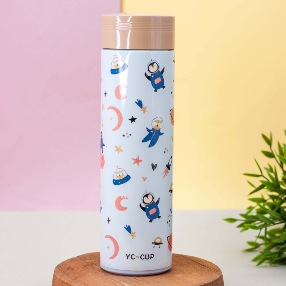 Термос "Lama astronaut", gray (450 ml)