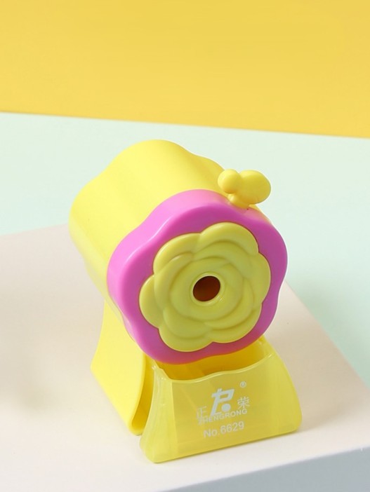 Точилка для карандашей механическая &quot;Roses&quot;, yellow 