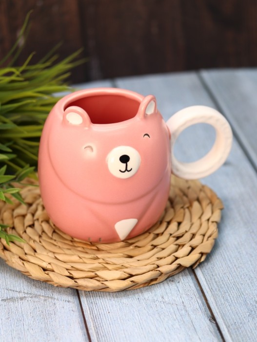 Кружка «Honey bear», pink (560 ml) 