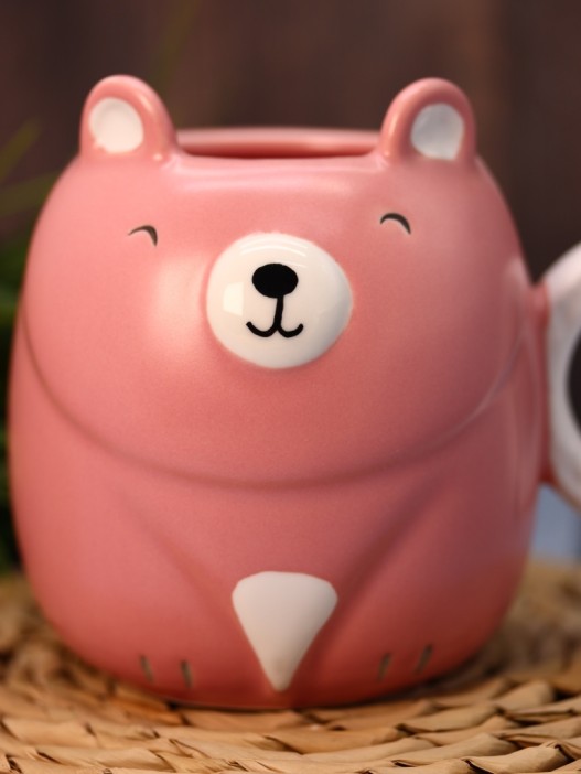 Кружка «Honey bear», pink (560 ml) 