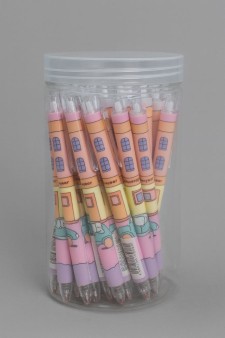 Набор ручек "House bear" 30 шт., mix