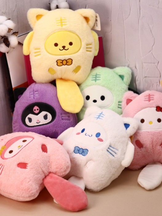 Мягкая игрушка "Animal cat", mix, 28 см 