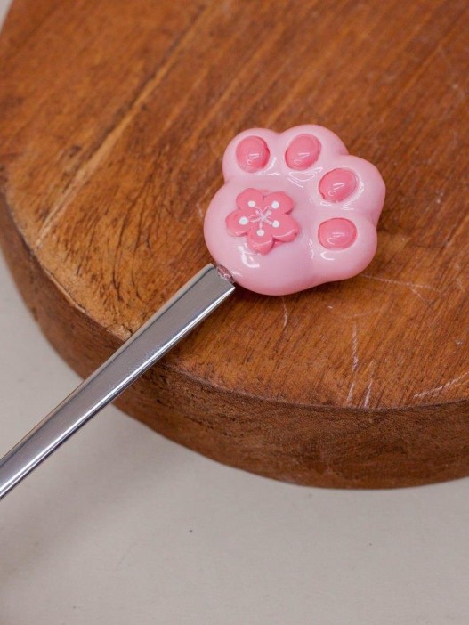 Ложка десертная &quot;Pink paw&quot; 