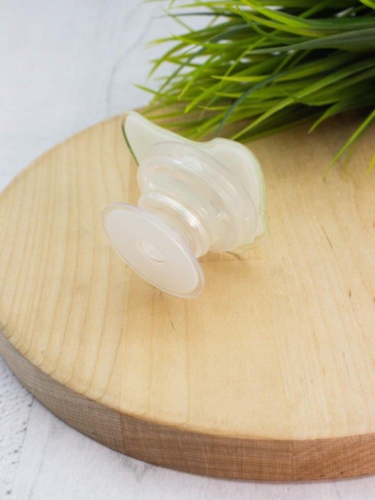 Попсокет &quot;Face dog&quot;, white 