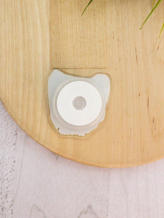 Попсокет &quot;Face dog&quot;, white 