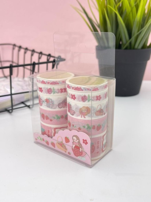 Набор декоративного скотча 10 шт. &quot;Food stories&quot;, girl 